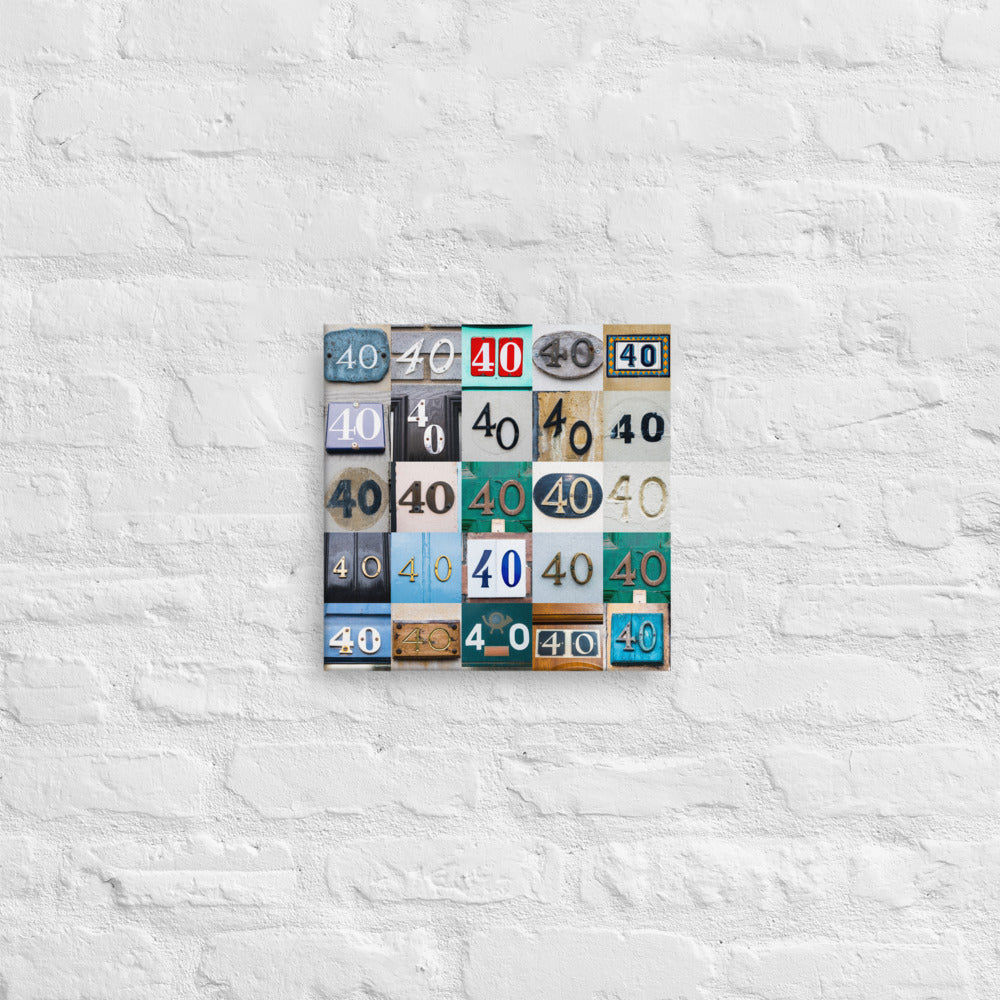 Bristol UK - 40 Year (Canvas)