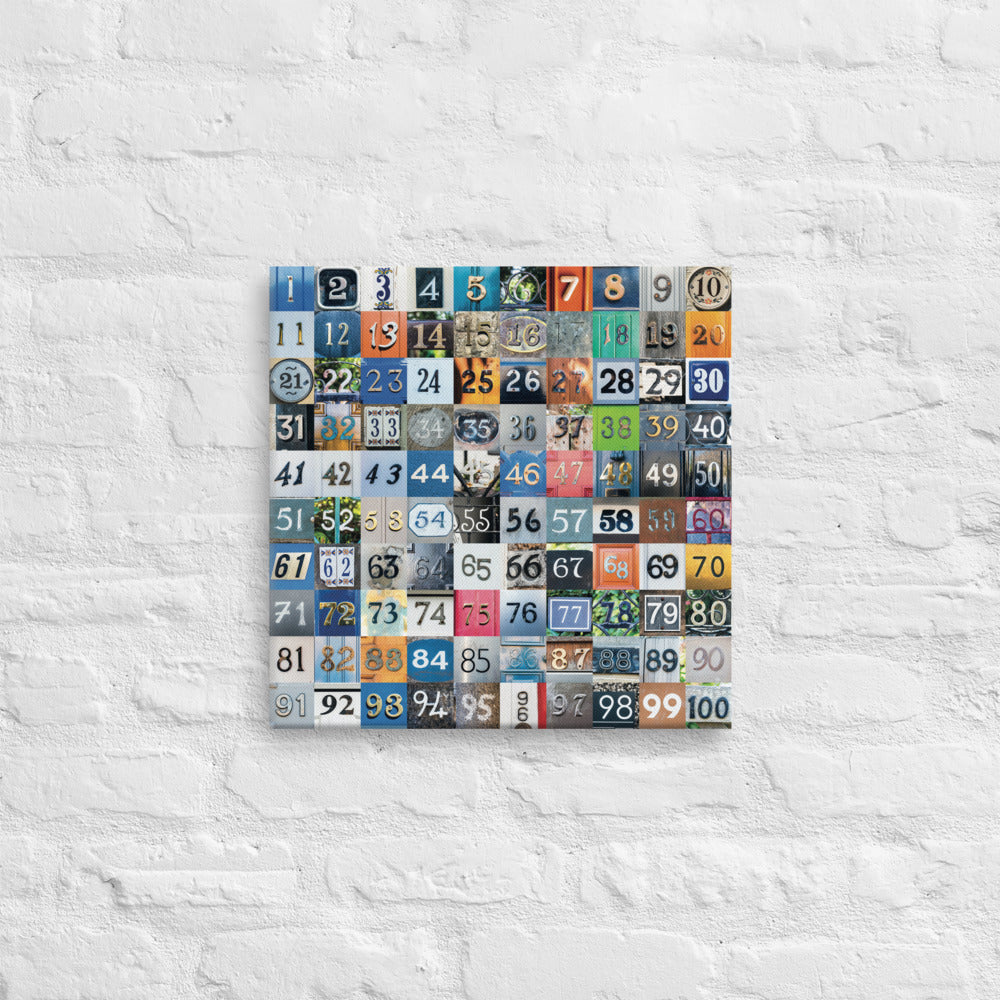 St Andrews SCO - 1 to 100 (Canvas)