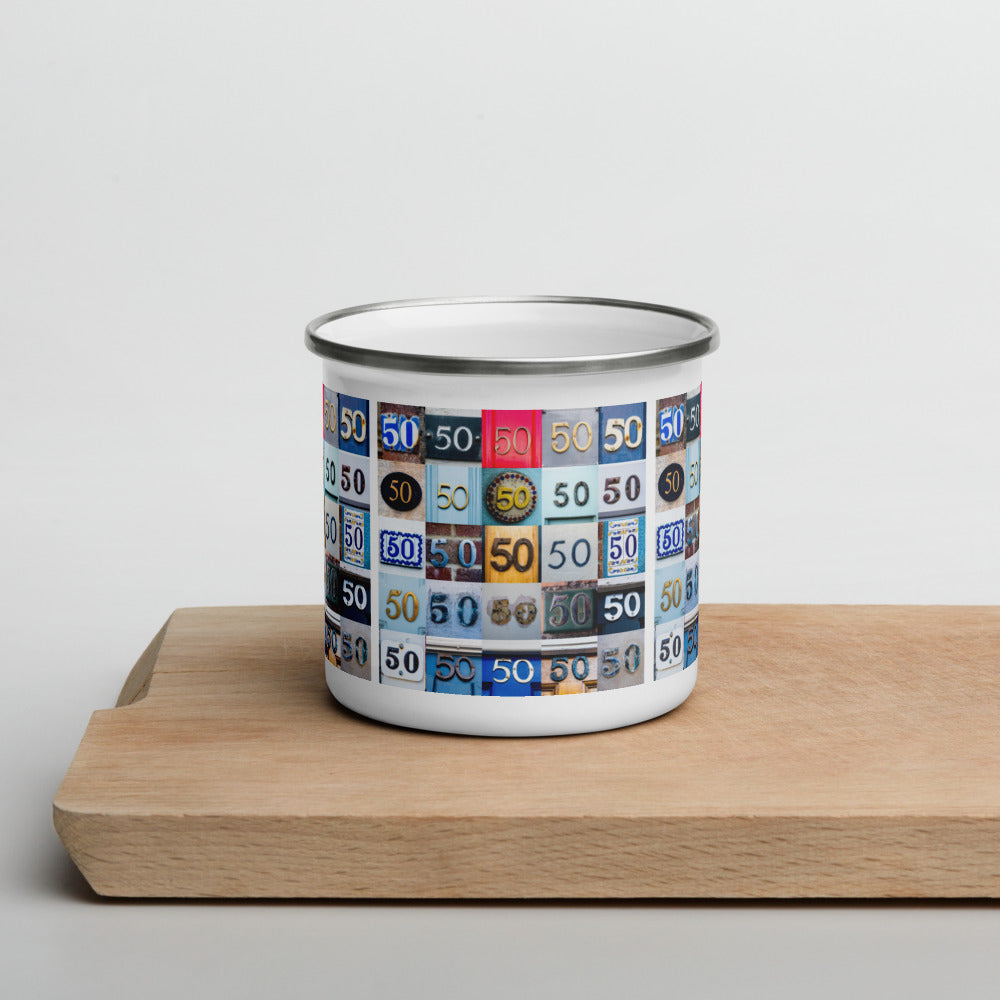 Bristol UK - Mug 50 Year - Enamel Mug