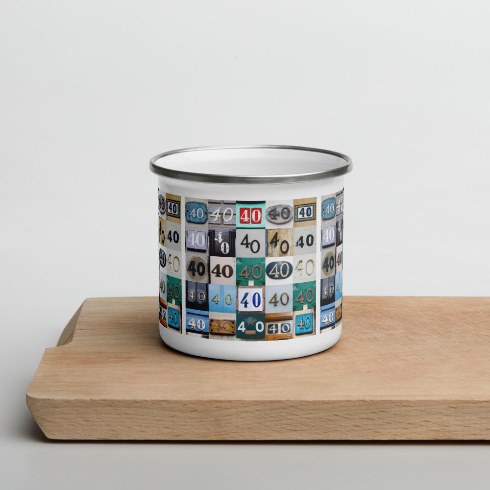 Bristol UK - Mug 40 Year Enamel Mug