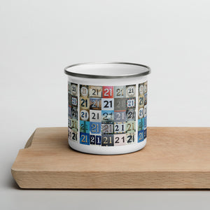 Bristol UK - Mug 21 Year - Enamel Mug