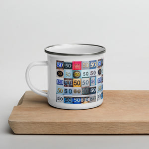 Bristol UK - Mug 50 Year - Enamel Mug