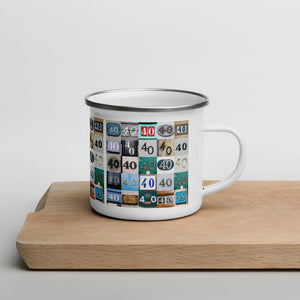 Bristol UK - Mug 40 Year - Enamel Mug