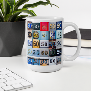 Bristol UK - Mug 50 years - White Glossy Mug