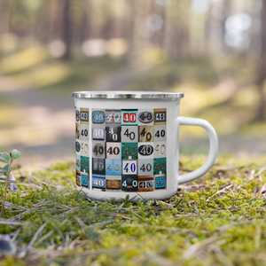 Bristol UK - Mug 40 Year - Enamel Mug