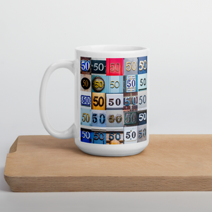 Bristol UK - Mug 50 years - White Glossy Mug