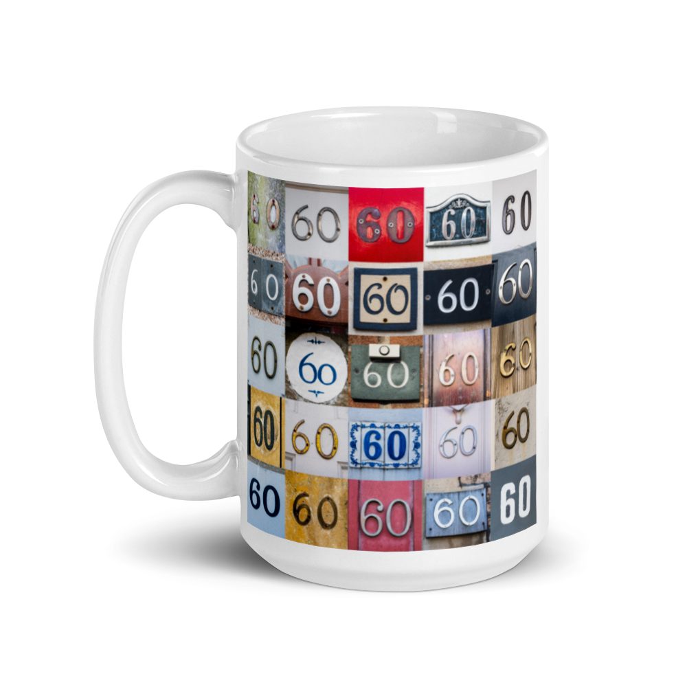 Bristol UK - Mug 60 Year - White Glossy Mug