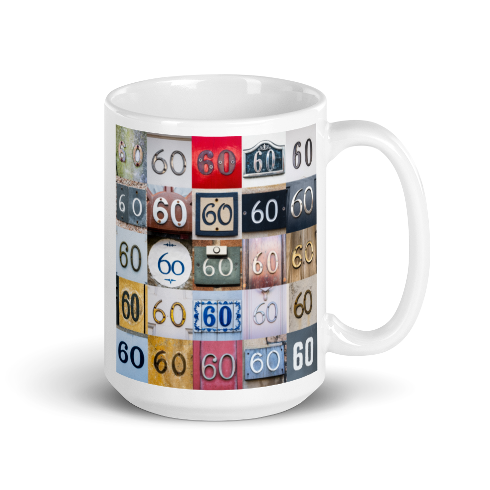 Bristol UK - Mug 60 Year - White Glossy Mug